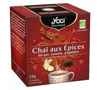 YOGI | Yogi Chaï Aux Épices Thé Noir Bio 24G | Lot De (3) | livraison offerte