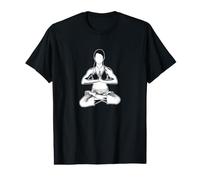 Yogini Méditation Yoga T-Shirt Graphique avec Valeur
