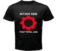 YoGos Nitzer Ebb That Total Age Men's Black T-Shirt Black XL