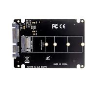 YOGOTEU Adaptateur 3 vers M.2 NGFF SSD Carte d'extension de disque dur Support M.2 Key B SSD M.2 vers NGFF SSD Adaptateur