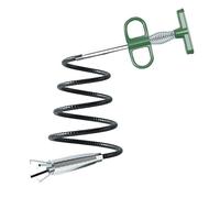 YOGOTEU Tuyaux d'égout 60/160/200 cm, débloqueur de tuyau d'égout pour salle de bain, cheveux, égouts, évier, serpent, tuyau à ressort, accessoire de cuisine, grand vert,