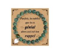 YOGRASS Bracelet Pierre Naturelle Femme Cadeau Noel Femme Cadeau Anniversaire Femme Cadeau Femme Bracelet Femme Cadeau Ado Fille Idee Cadeau Femme Cadeau Saint Valentin Cadeau pour Maman Sœur Amie