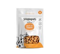 YOGUPET Chien Snack Semi-Humide Porc et Yaourt 10 x 100 g