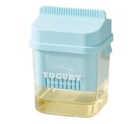 Yogurt Filter,13x11.5x16.8cm Wear Resistant Cheese Filters Lid-Covered Yogurt Maker | Easy To Apply Large Capacity Efficient Strainer, Filtration Efficiency Multipurpose Buttermilk Filter For Home Use