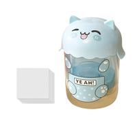 Yogurt Strainer, Cat Shaped Food Sieve, Dustproof Mesh Sifter, Fine Stainless Filter Layer, Easy Grip Handle Design for Baking Cheese, Tea, Juicing, Kitchen Use, 7.99x5.91 inches