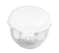 Yogurt Whey Separator Round Large Capacity, Yogurt Filter with Fine Mesh and Spring Loaded Pressure Plate, Efficient Condensed Yogurt Strainer for Greek Yogurt Labneh Tofu, Reusabl