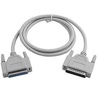 Yohii 25 Broches DB25 Mâle vers Femelle Câble d'imprimante Parallèle 1.4M/4.6 Ft