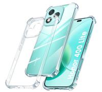 Yohii Coque pour Honor 400 Lite 5G【Protection Caméra】 Protection Militaire Étui Housse Ultra Mince Antichoc Anti-Rayures Fine en TPU Case - Transparent