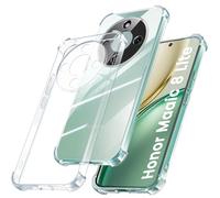 Yohii Coque Transparent TPU pour Honor Magic 8 Lite 5G, [Protection de la caméra] Soft Anti Jaunissement Absorption de Choc et Scratch Étui, Transparent