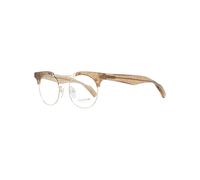 Yohji Yamamoto, Femme, Accessoires, Jaune, Taille: ONE Size Lunettes Rondes Dorées