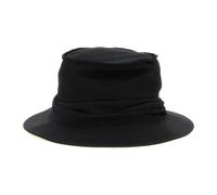 Yohji Yamamoto - Gabardine Drape Hat - Homme - Accessoires - Noir - Taille: L
