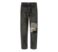 Yohji Yamamoto, Homme, Jeans, Noir, Taille: XL Savage Denim DP Basic Pants
