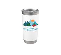 Yoho National Park in Canada Nature Vacation Souvenir Design Gobelet isotherme en acier inoxydable double paroi