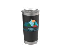 Yoho National Park in Canada Nature Vacation Souvenir Design Gobelet isotherme en acier inoxydable double paroi