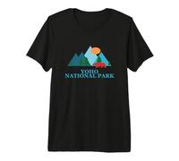 Yoho National Park in Canada Nature Vacation Souvenir Design T-Shirt Haut de Gamme