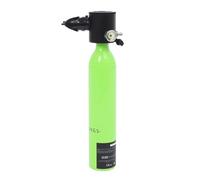 YOICUATGNA Mini bouteille d'oxygène de 0,5 l - Petite bouteille de plongée 6061 - En aluminium aéronautique - Pour la respiration sous-marine - Portable - Réservoir d'oxygène pour la plongée avec tuba