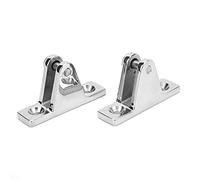 YOIM Quincaillerie de Fixation de taud de Soleil, taud de Soleil Durable, charnière de Pont à 90 ° antirouille pour Bateaux, taud de Soleil, Kayaks, canoës pour l'extérieur