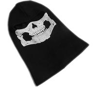 Yoimckay 1 masque fantôme Call of Ghost Duty Masque crâne intégral pour le ski, le vélo, la moto, le cosplay, l'hiver, les sports de plein air