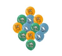 Yoimckay Lot de 18 ballons italiens rouge cerise Tung Tung Sahur - Décoration d'anniversaire d'enfant - Ballons de fête à thème amusant - Décoration d'anniversaire - Pour enfants