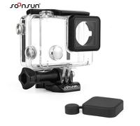 YOINS® Boîtier de plongée sous-marine imperméable à l'eau w / Standard BacPac Backdoor pour GoPro Hero 4 3+ 3 écran LCD BacPac Battery