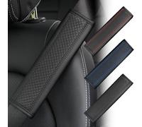 YOINT 2 Pièces Ceinture Siege Coussin de Protection pour Mini Countryman 2017-2023, Sécurité Doux et Confortable Rembourrage Ceinture, Accessoires Intérieure,A/Black