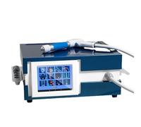 YOIUTRGDK Appareil de thérapie par Ondes de Choc pneumatiques for soulager la Douleur, physiothérapie par Ondes de Choc for la dysfonction érectile, avec 5 têtes, 12 Modes, 350 W