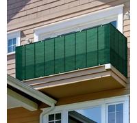 YOIUTRGDK Écran de confidentialité for Balcon, Filet en Maille for clôture de Balcon, Couverture de Protection 100% Polyester Opaque - for terrasse de Porche, Patio extérieur(1x4m)