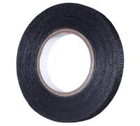 YoiYee Ruban adhésif en tissu pour faisceau de câblage automobile - 9 mm x 15 m - Ruban d'isolation résistant à la chaleur pour câbles de voiture - Métiers à tisser à tisser - Noir