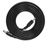 Yoizyfree Câble d'alimentation anti-mastication pour connecteur de panneau solaire, 5,5 x 2,1 à 4,0 x 1,7 prise mâle CC, compatible avec caméras Spypoint, Tactacam Reveal, Stealth Cam, Moultrie et