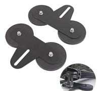 YOJZMA 2Pcs Support Universel à Barre LED Magnétique, Supports à Aimant Puissant pour Camion SUV ATV UTV Feux LED de Travail et Anti-brouillard Tout Terrain(Modèle C)