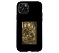 Yokai Ghost Parage Japonais Sumi-e Otaku Vintage Coque pour iPhone 11 Pro