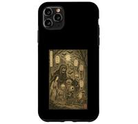 Yokai Ghost Parage Japonais Sumi-e Otaku Vintage Coque pour iPhone 11 Pro Max