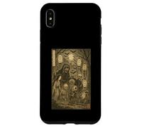 Yokai Ghost Parage Japonais Sumi-e Otaku Vintage Coque pour iPhone XS Max