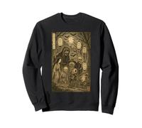 Yokai Ghost Parage Japonais Sumi-e Otaku Vintage Sweatshirt