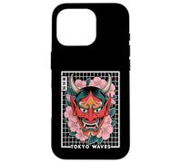 Yokai Oni Face Devil Masque de Tatouage Japonais Coque pour iPhone 16 Pro