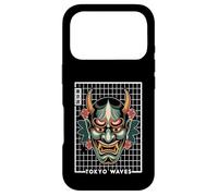 Yokai Oni Face Devil Masque de Tatouage Japonais Coque pour iPhone 17 Pro
