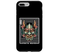 Yokai Oni Face Devil Masque de Tatouage Japonais Coque pour iPhone 7 Plus/8 Plus