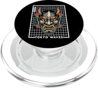 Yokai Oni Face Devil Masque de Tatouage Japonais PopSockets PopGrip pour MagSafe