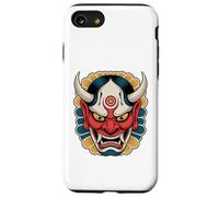 Yokai Oni Masque Diable Japonais Demon Tattoo Oni Coque pour iPhone SE (2020) / 7/8