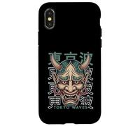 Yokai Oni Masque Diable Japonais Demon Tattoo Oni Coque pour iPhone X/XS