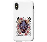 Yokai Oni Masque Diable Japonais Demon Tattoo Oni Coque pour iPhone X/XS