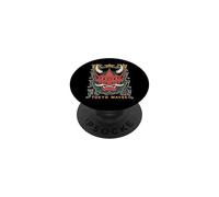 Yokai Oni Masque Diable Japonais Demon Tattoo Oni PopSockets PopGrip Adhésif