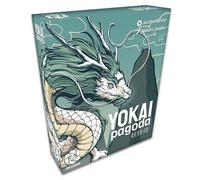 Yokai Pagode Jeu de cartes stratégique et portable pour enfants 8+ et adultes | 2 à 5 joueurs | Voyage et camping | Culture japonaise, lampadaire et gestion de la main en 15 minutes (bleu)