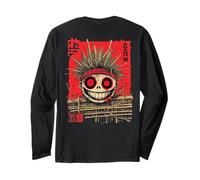Yokai Voodoo Horror Japan Backprint Streetwear Art Manche Longue