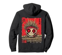 Yokai Voodoo Horror Japan Backprint Streetwear Art Sweat à Capuche