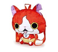 Yokai Watch - Peluche Sac à Dos Jibanyan (Rouge 32cm) Qualité Super Soft