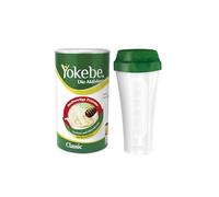 Yokebe Classic Lot de 2 packs de démarrage avec shaker pour perdre du poids Sans gluten et végétarien Substitut de repas pour perte de poids avec protéines de qualité supérieure 500 g, 12 portions
