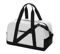 YoKelly Petit Sac de Voyage Duffle 35,6 cm - Mini Sac de Sport Léger pour le Voyage, le Gym et le Sport, blanc cassé