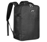 YOKGO Sac à Dos Voyage Cabine 40x20x25 cm pour Ryanair, Bagage à Main 20L Homme Femme sous Siège, Sac à Dos Ordinateur Portable 14 Pouces, Imperméable pour Vol, Travail, Week-end Noir