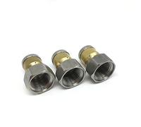 YOKING Égouts recherches Buse pour Nettoyeur Haute Pression, Yk-tb14b, Rotatif, 3/20,3 cm, 1/10,2 cm, 1/20,3 cm NPT Femelle, 4000 PSI, 3 PC dans Un Ensemble, en Acier Inoxydable 3/8''
